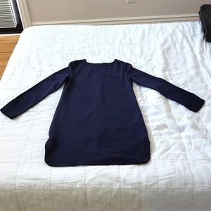 Women's crepe navy blue dress by Anonyme size XS new with tags